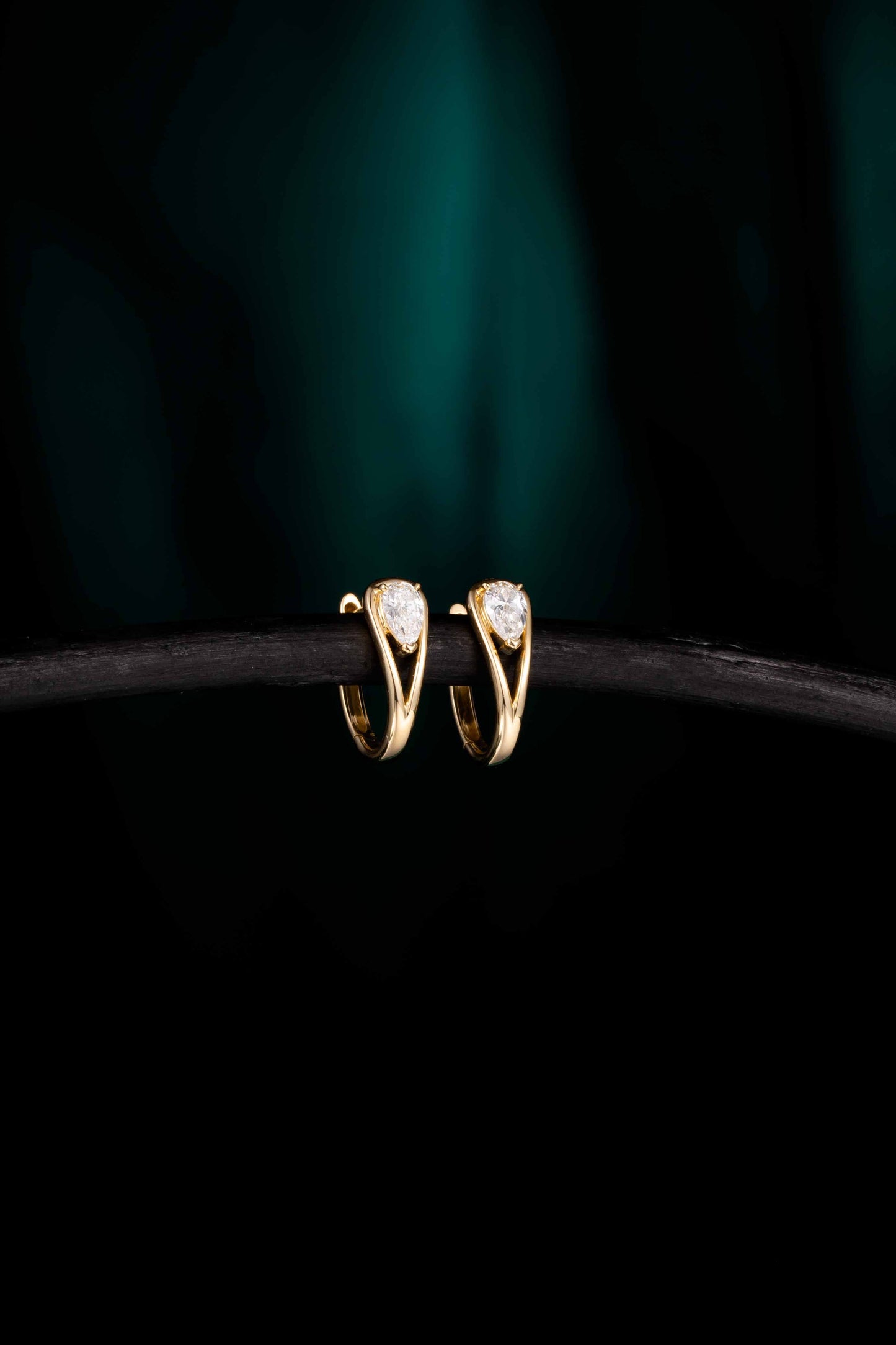 14K Lab Grown Diamond Earrings