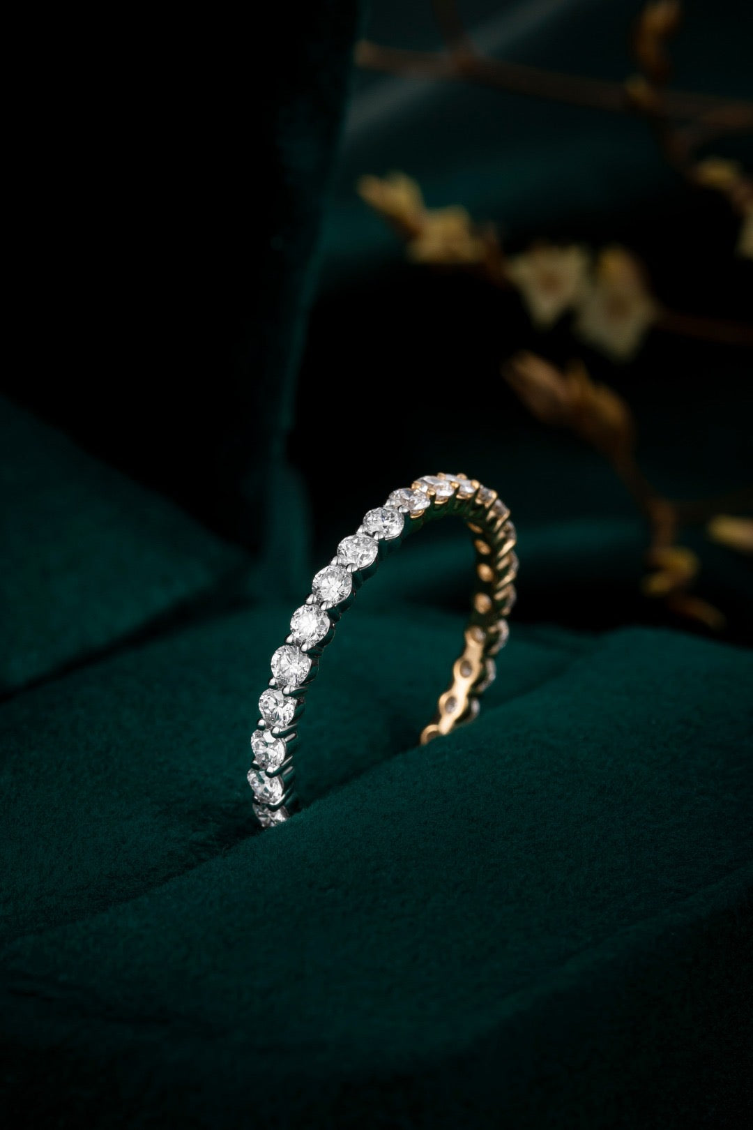 18K Lab Grown Diamond Ring