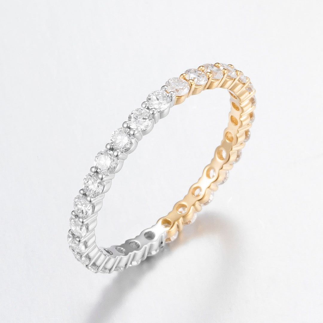 18K Lab Grown Diamond Ring