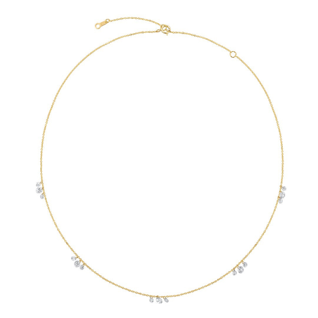 18K Lab Grown Diamond Necklace