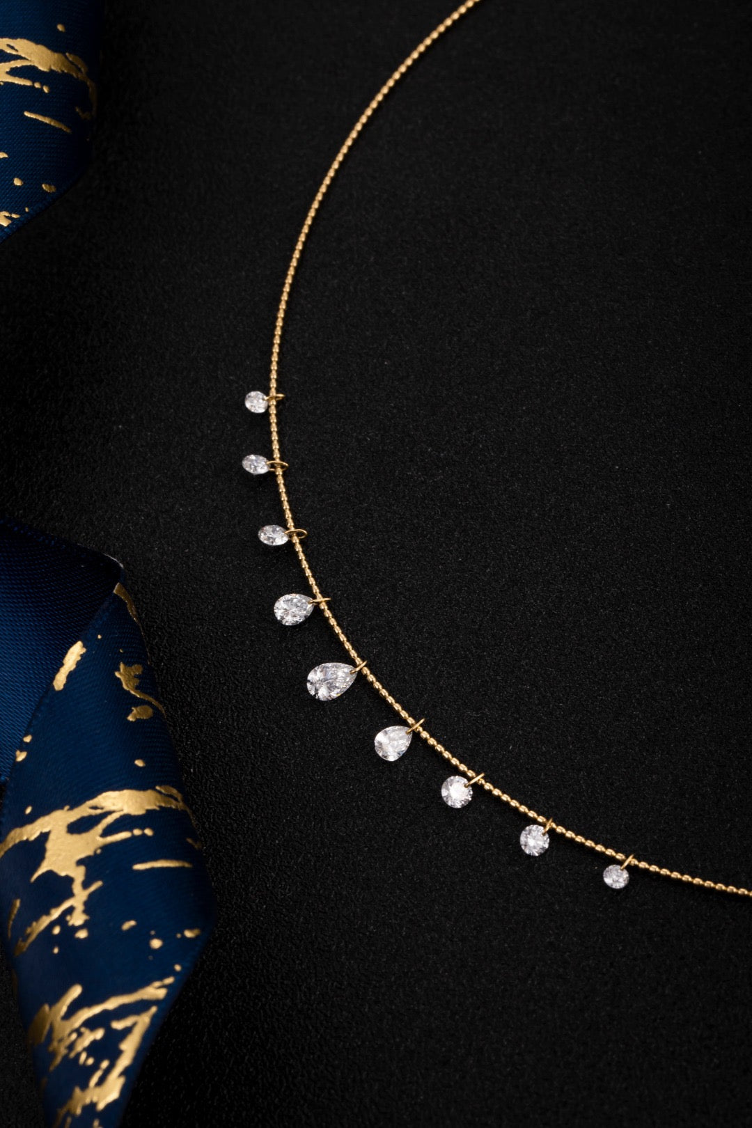 18K Lab Grown Diamond Necklace