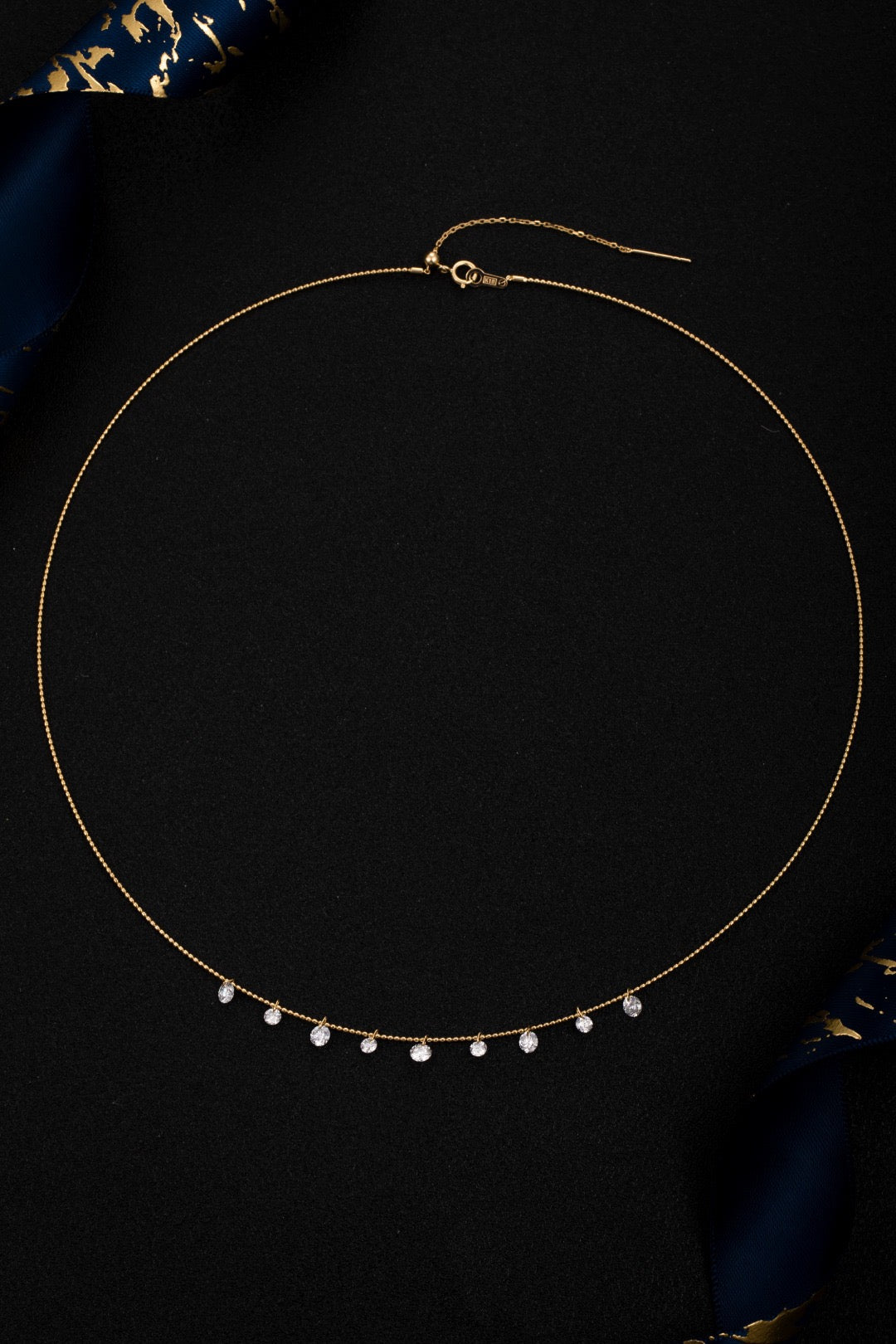 18K Lab Grown Diamond Necklace