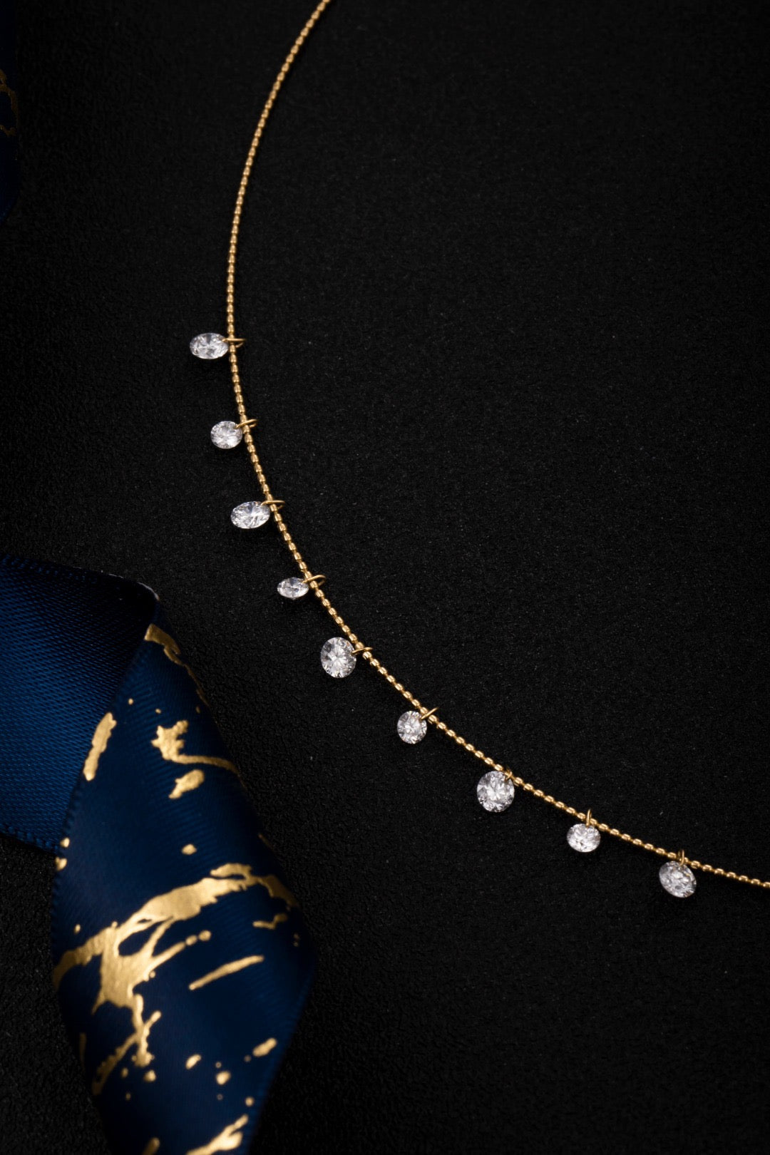 18K Lab Grown Diamond Necklace