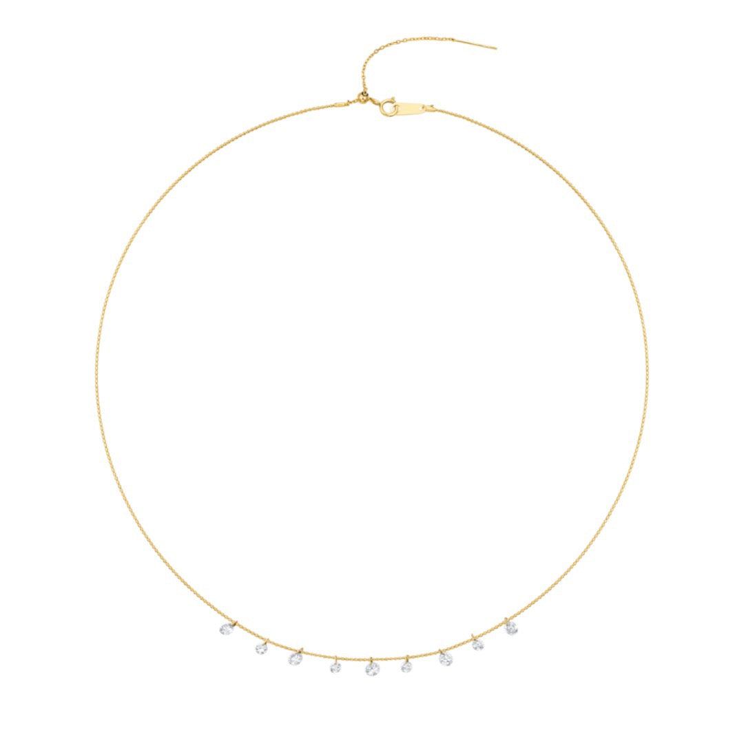 18K Lab Grown Diamond Necklace