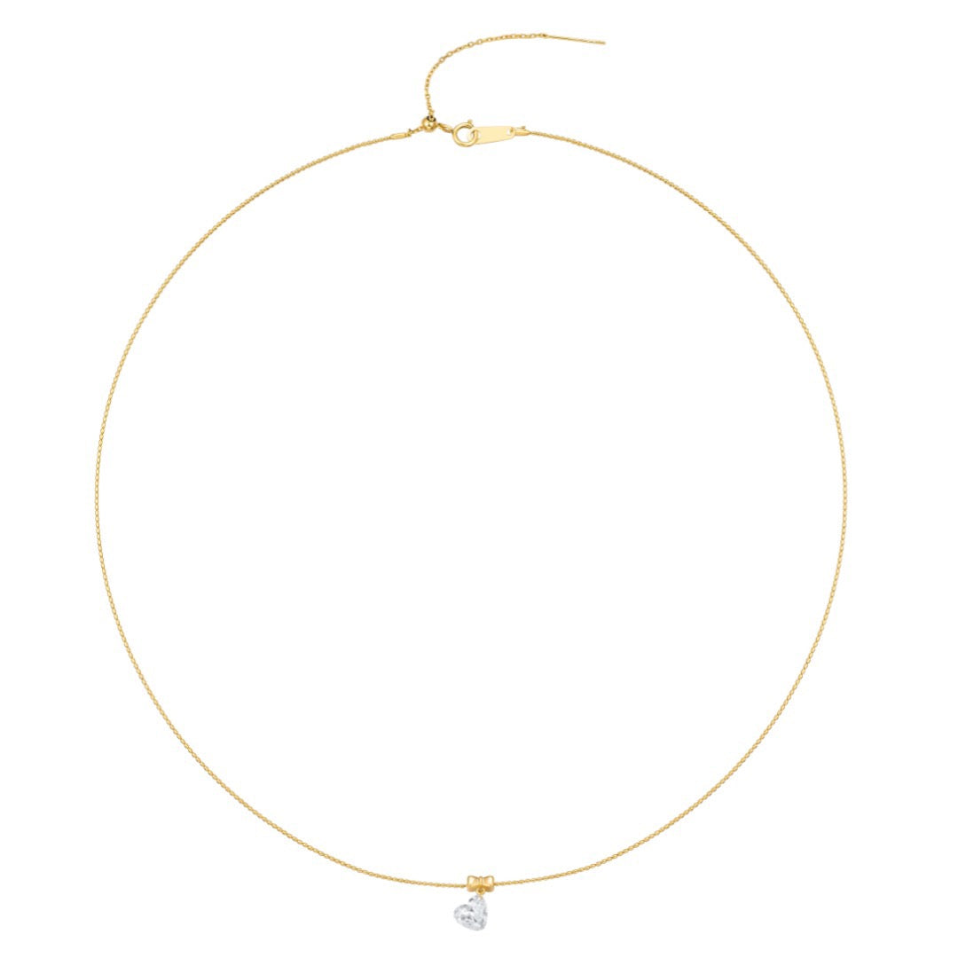 18K Lab Grown Diamond Necklace