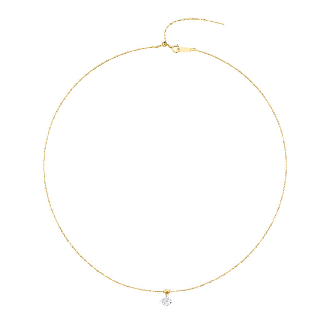 18K Lab Grown Diamond Necklace