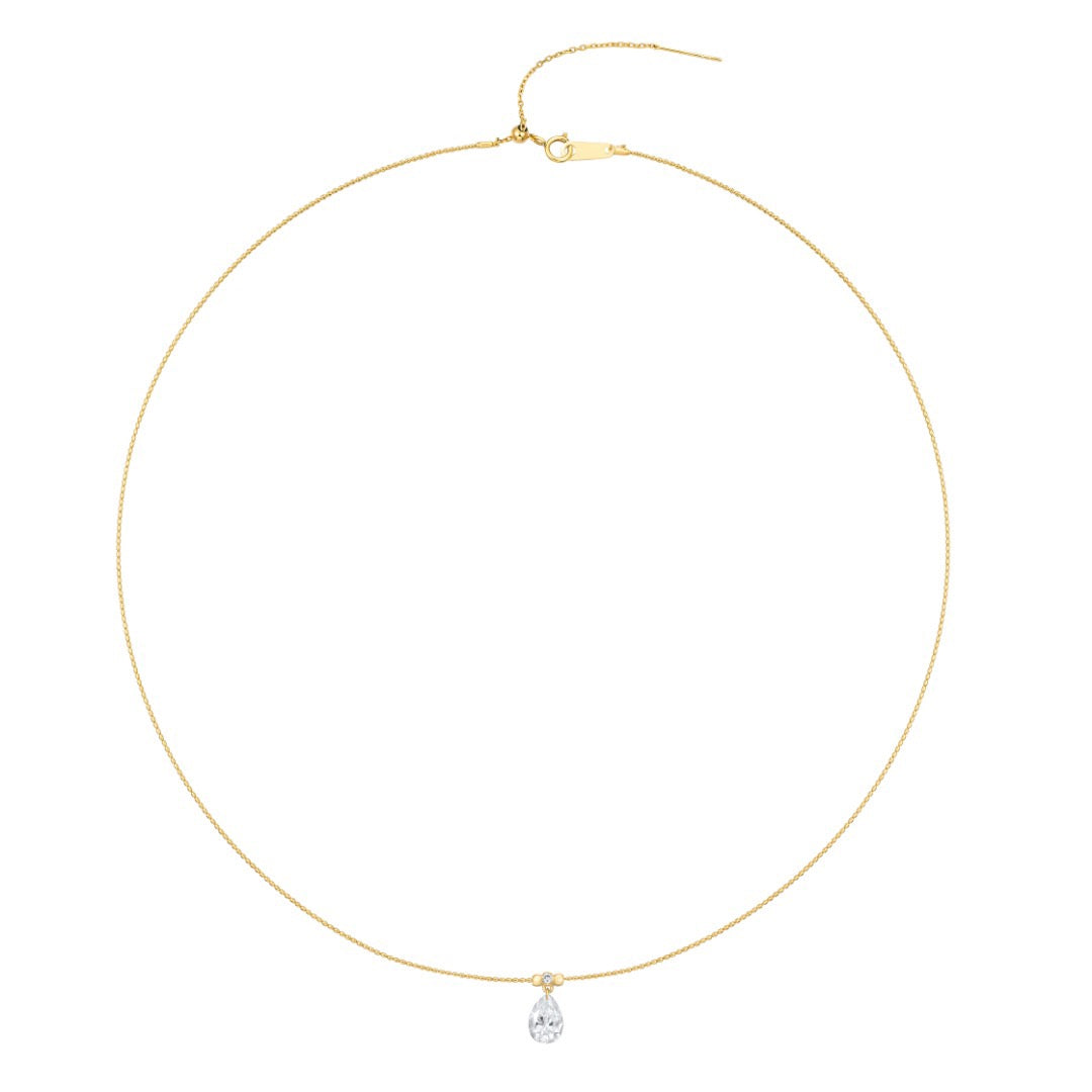 18K Lab Grown Diamond Necklace