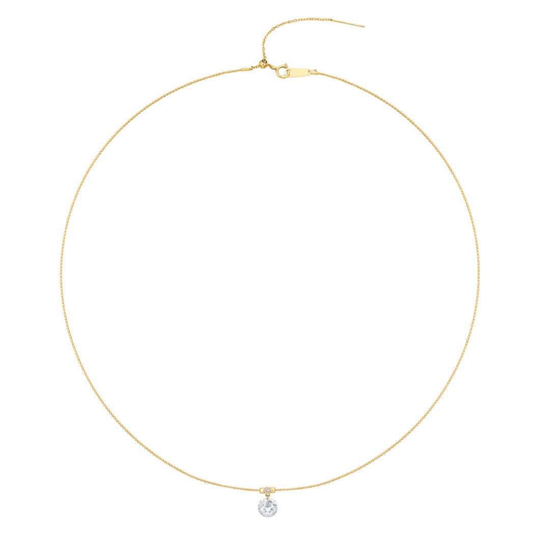 18K Lab Grown Diamond Necklace