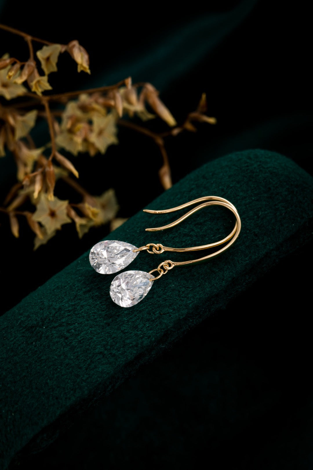 18K Lab Grown Diamond Earrings