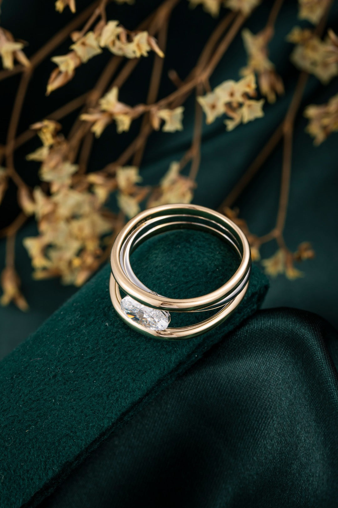 14K Lab Grown Diamond Ring