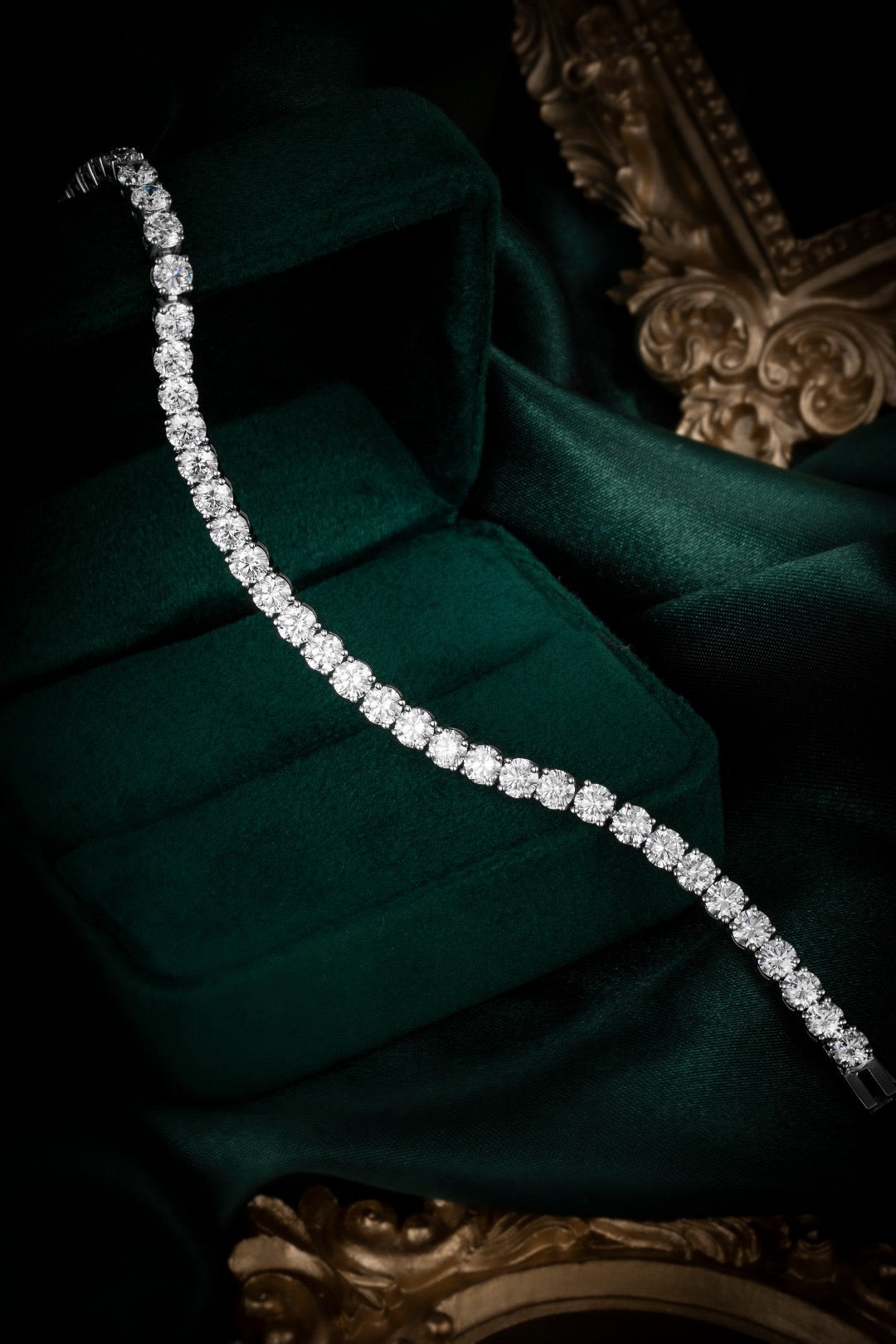 Pt900 Lab Grown Diamond Bracelet