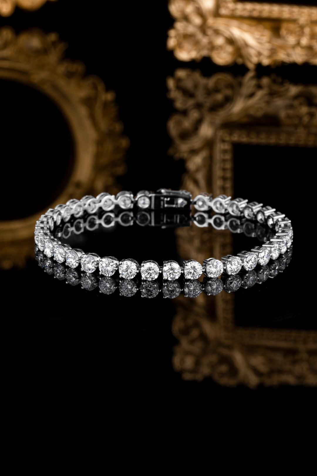 Pt900 Lab Grown Diamond Bracelet