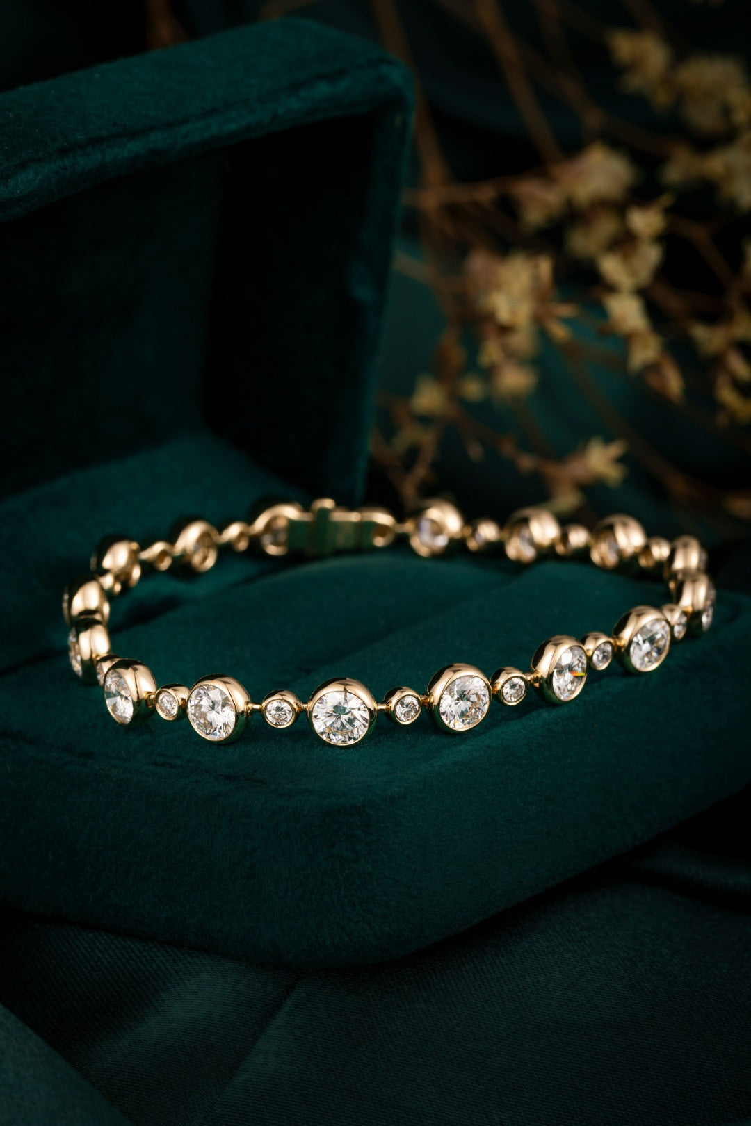 14k Lab Grown Diamond Bracelet