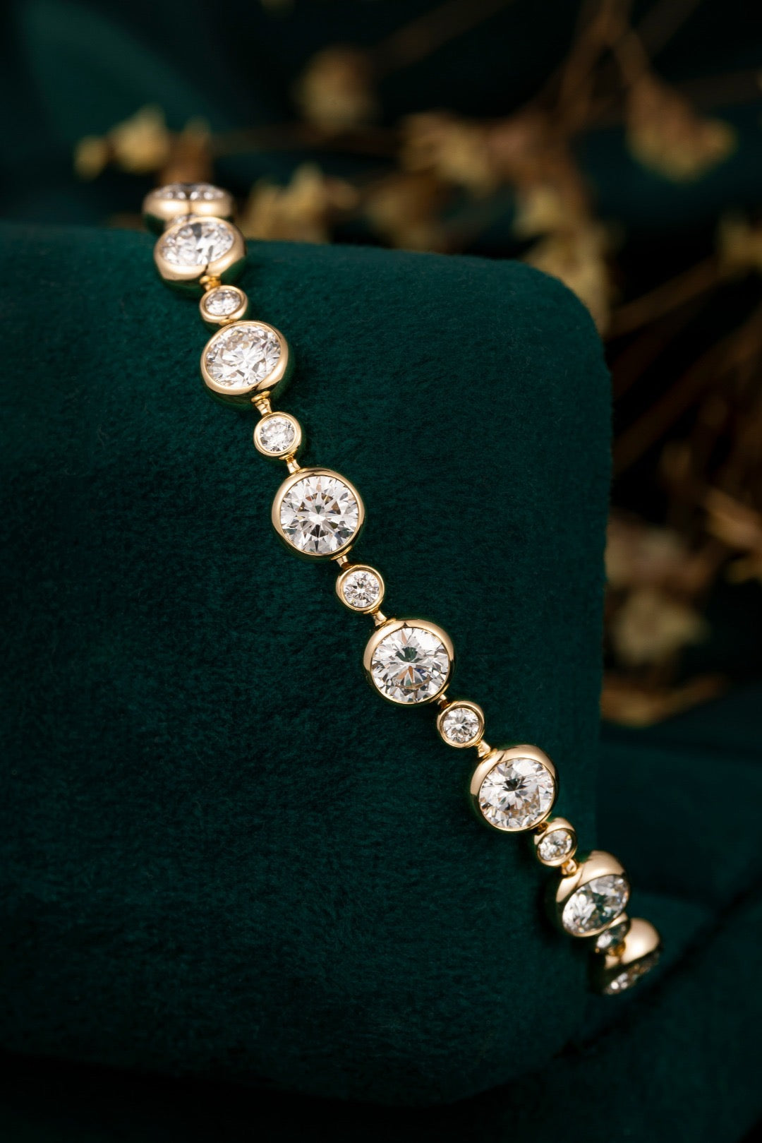 14k Lab Grown Diamond Bracelet