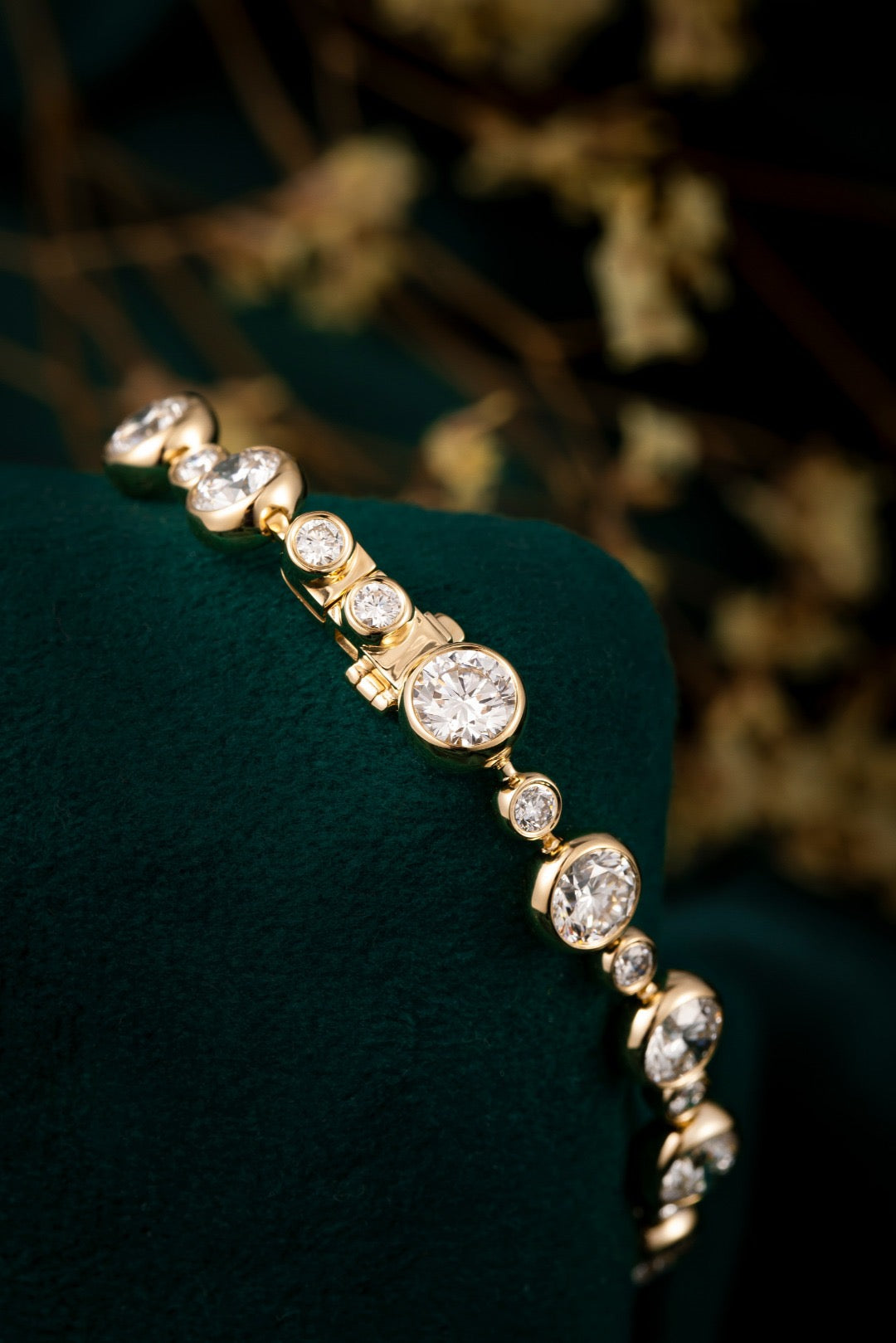 14k Lab Grown Diamond Bracelet