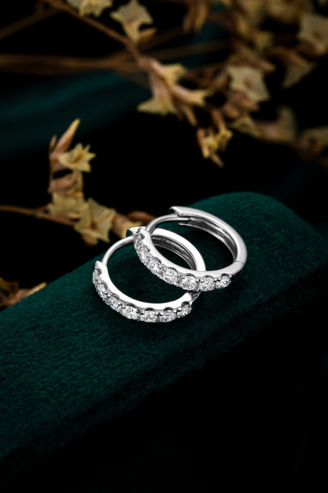 Pt900 Lab Grown Diamond Earrings