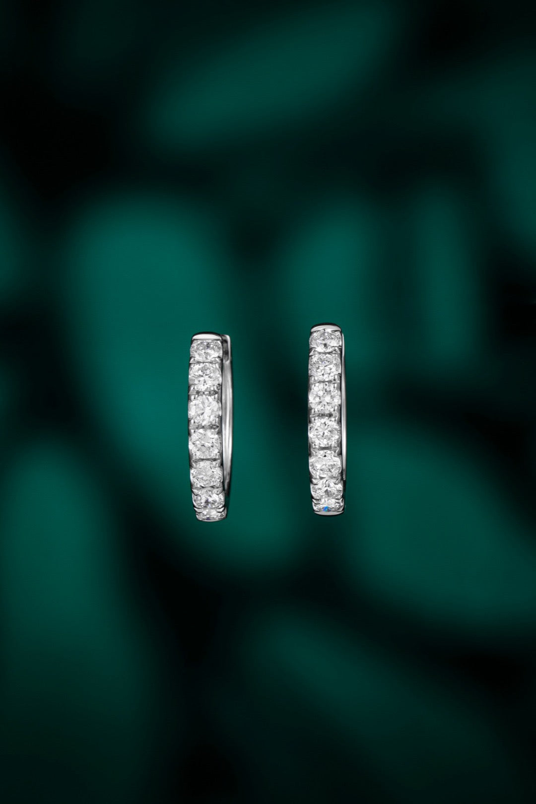 Pt900 Lab Grown Diamond Earrings