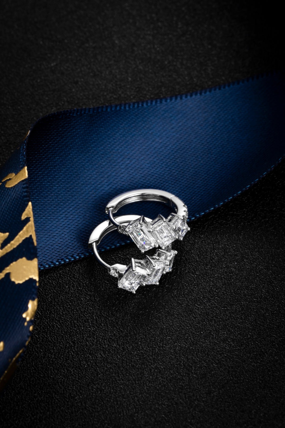 Pt900 Lab Grown Diamond Earrings