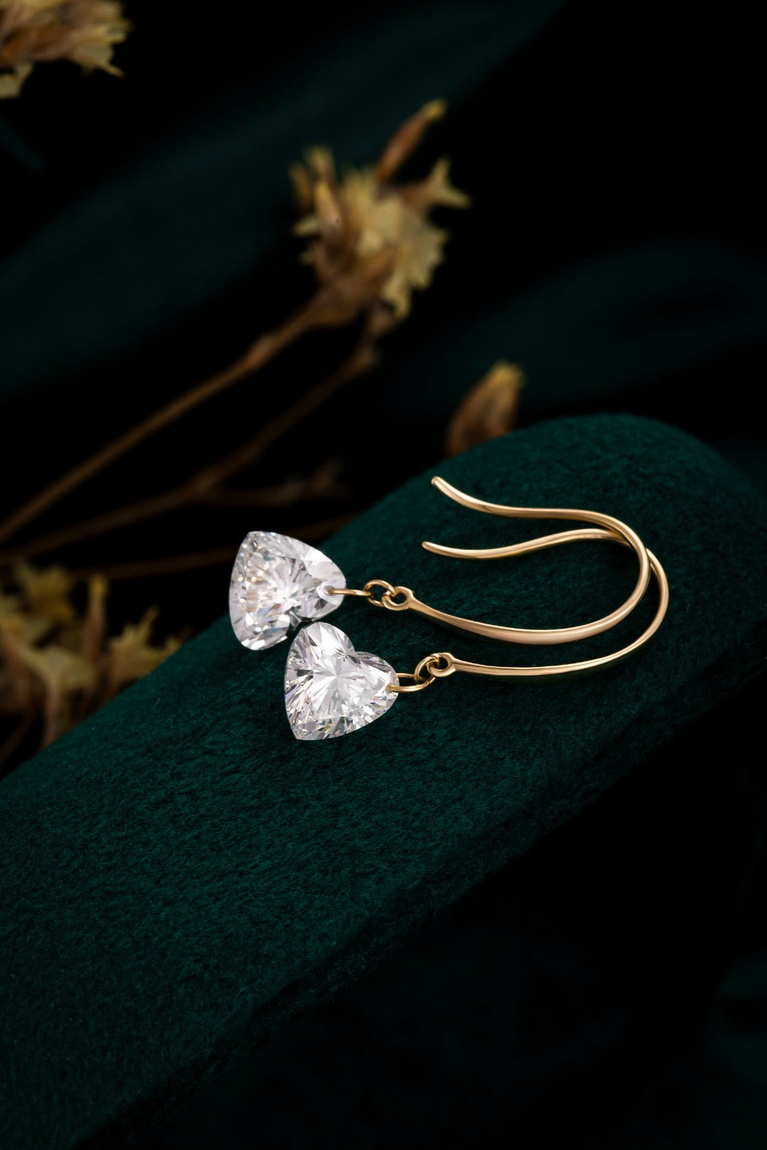 18K Lab Grown Diamond Earrings