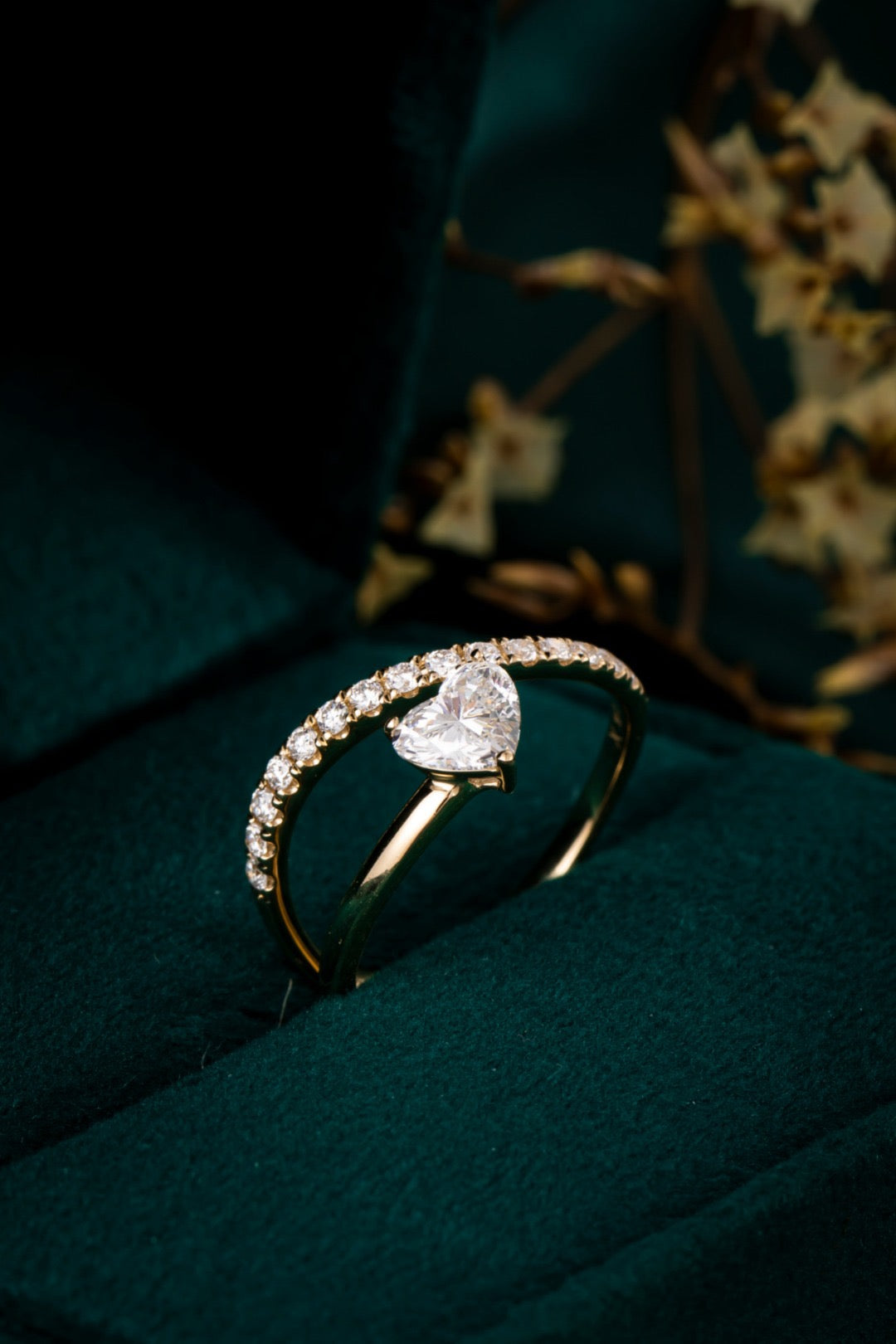 14K Lab Grown Diamond Ring