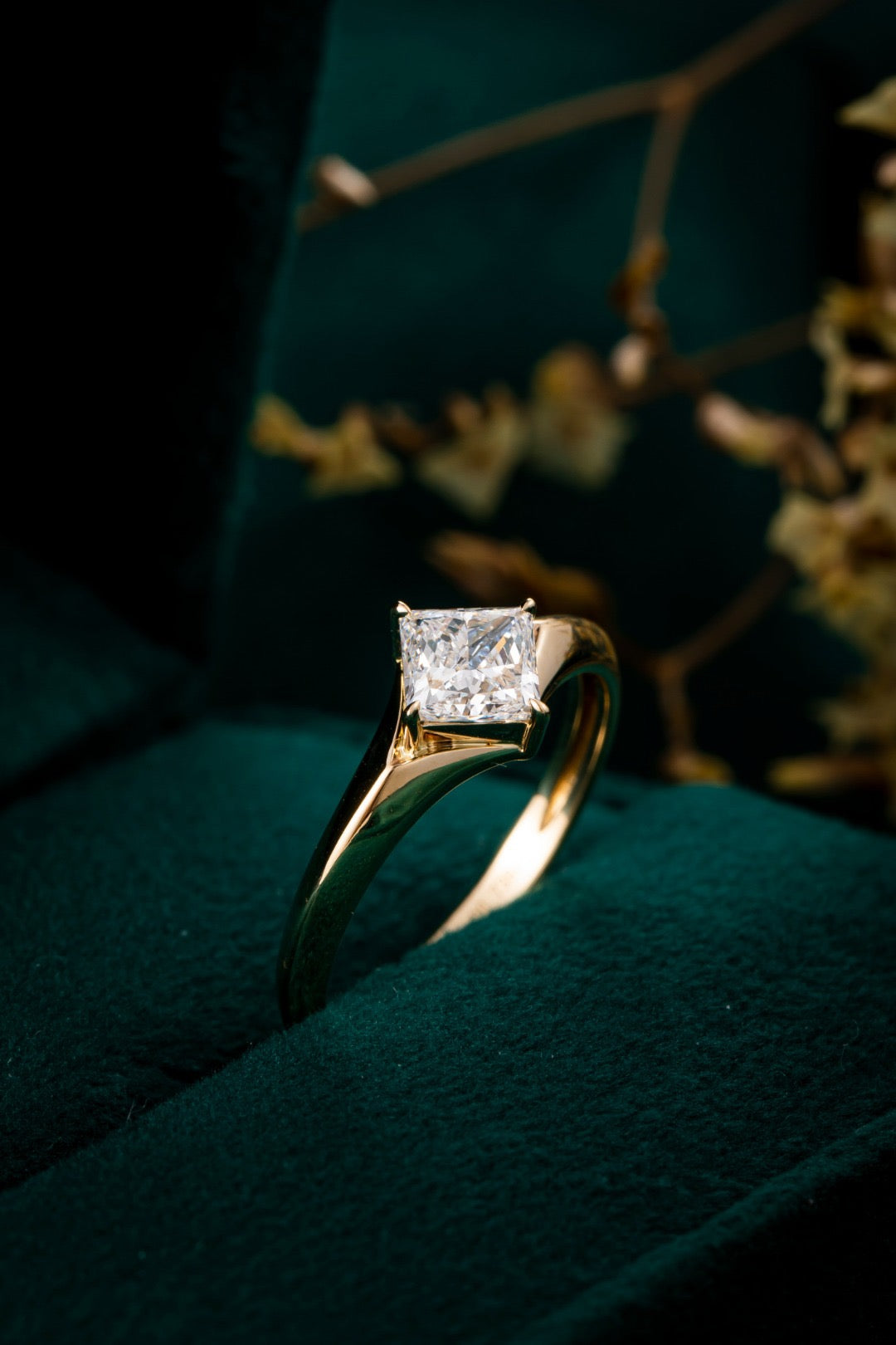 14K Lab Grown Diamond Ring