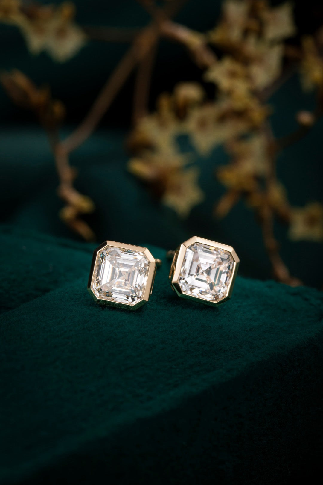 14K Lab Grown Diamond Earrings