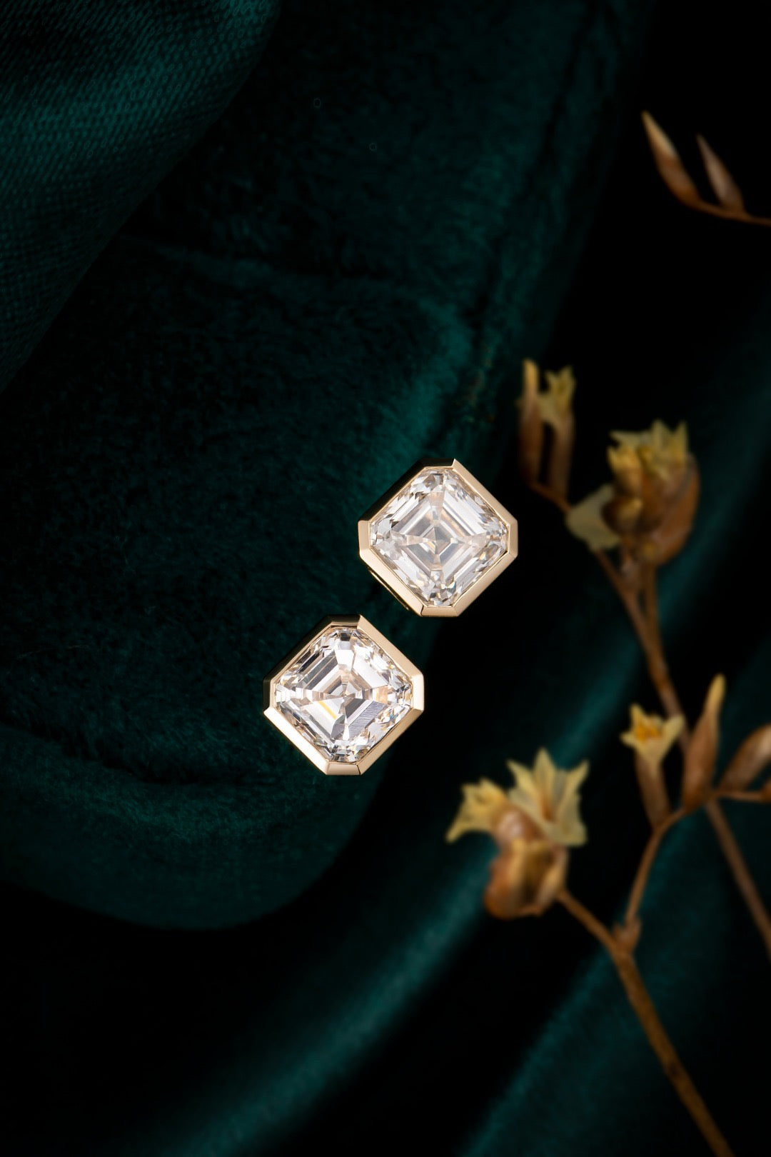 14K Lab Grown Diamond Earrings