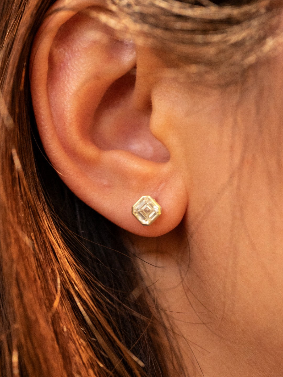 14K Lab Grown Diamond Earrings