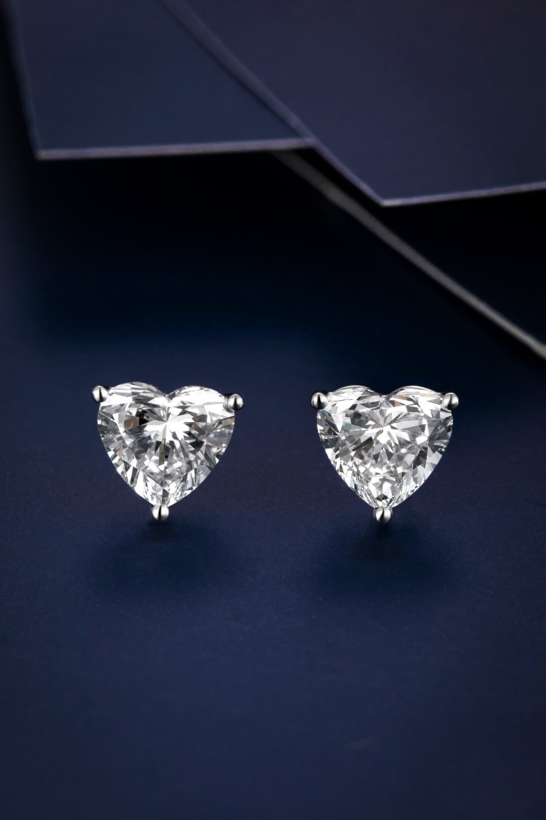 Pt950 Lab Grown Diamond Earrings