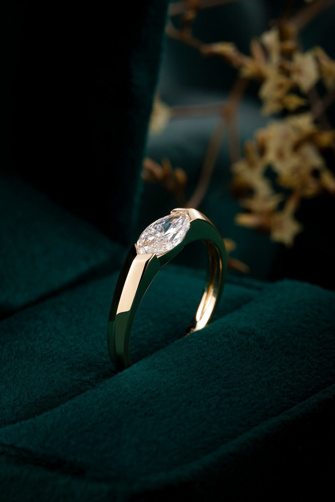 14K Lab Grown Diamond Ring