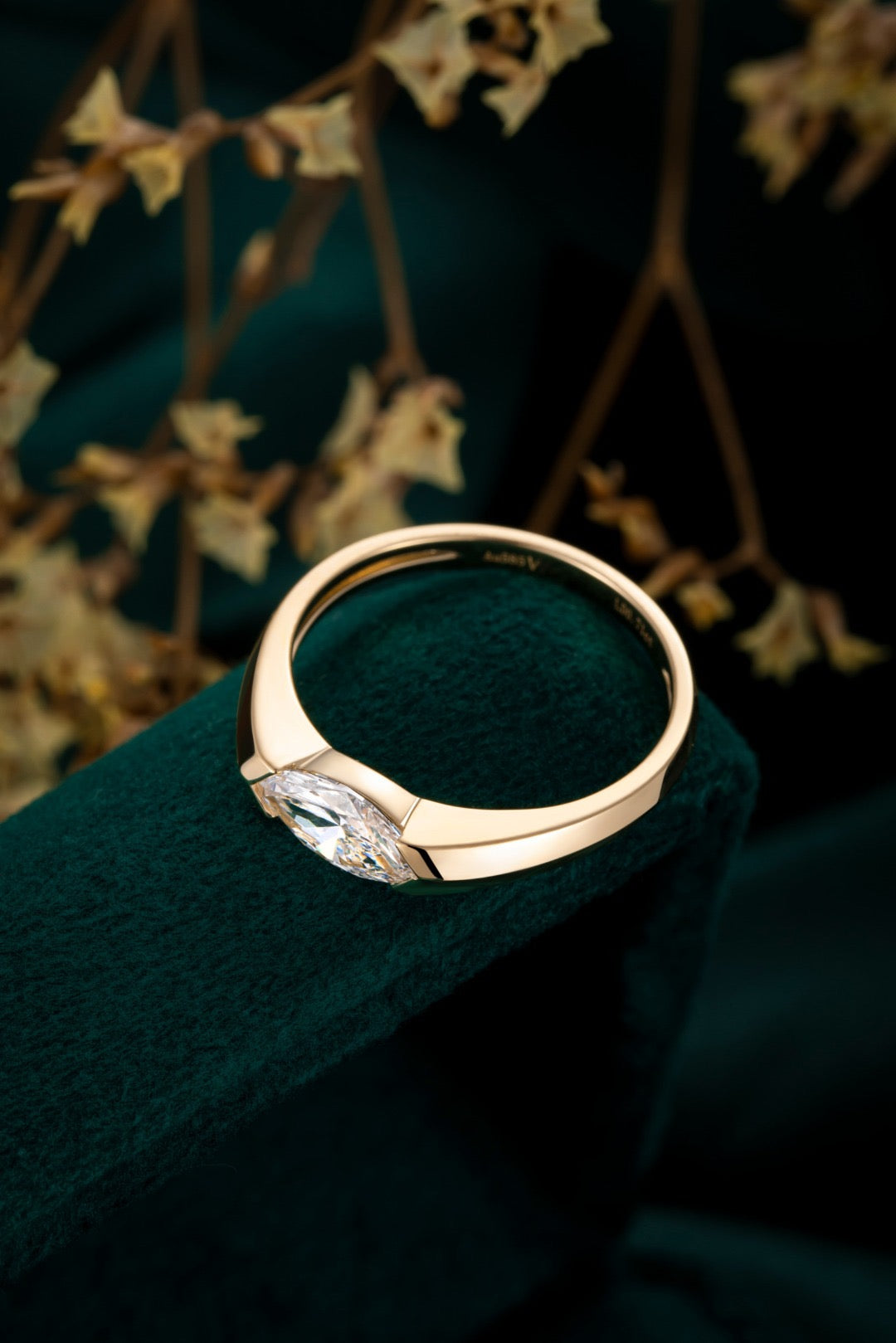 14K Lab Grown Diamond Ring