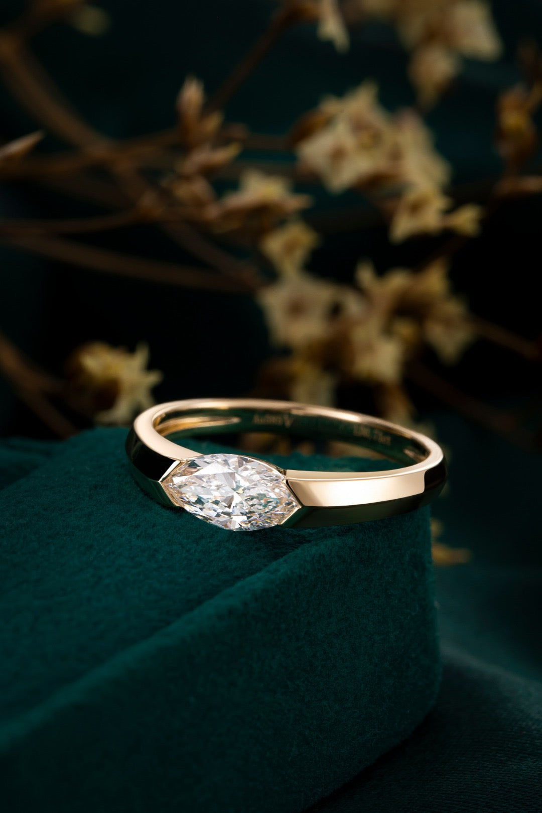14K Lab Grown Diamond Ring