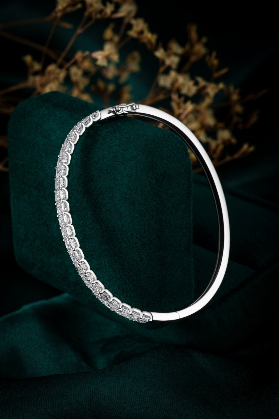 Pt900 Lab Grown Diamond Bracelet 44*54cm