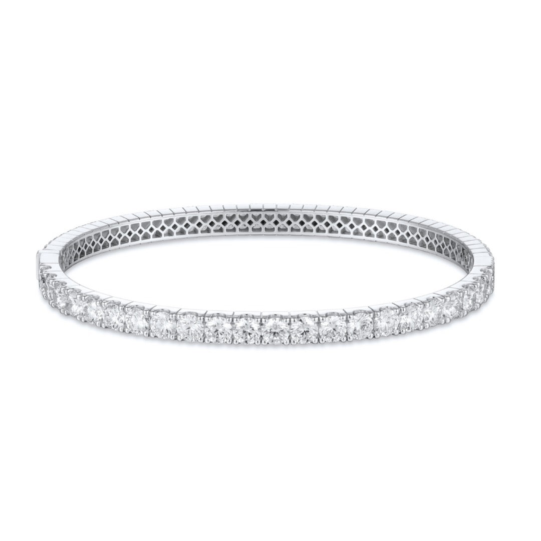 Pt900 Lab Grown Diamond Bracelet 44*54cm