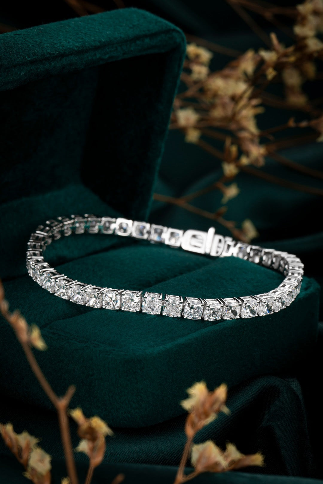 Pt900 Lab Grown Diamond Bracelet