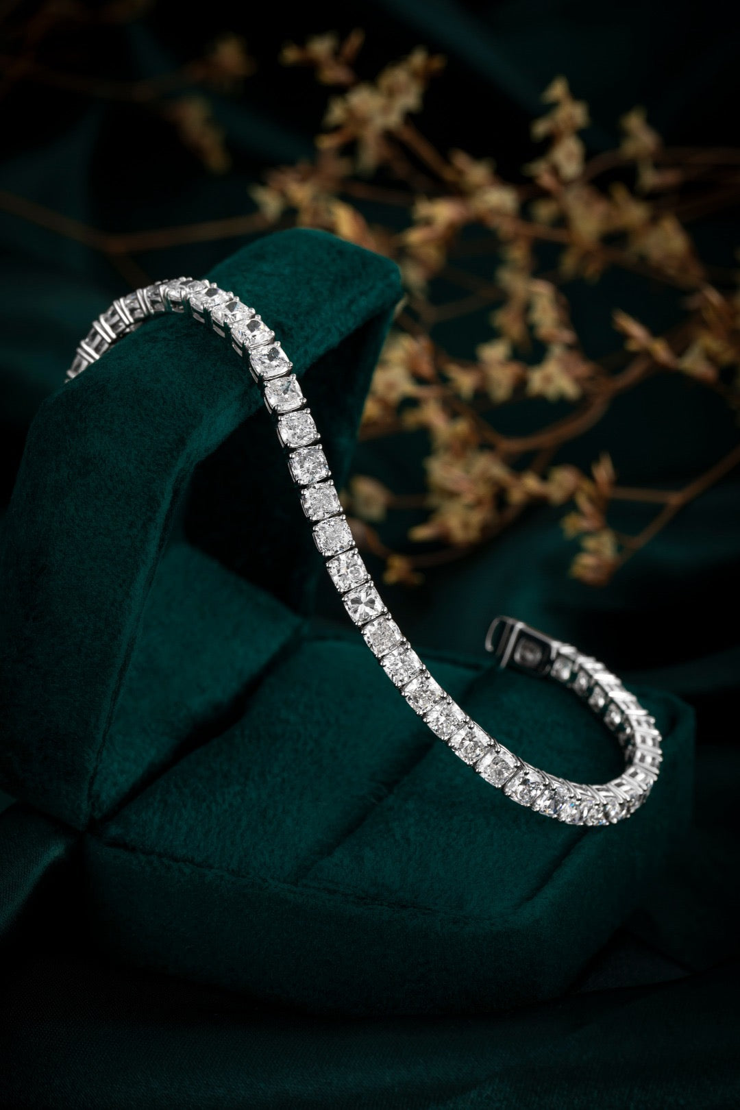 Pt900 Lab Grown Diamond Bracelet