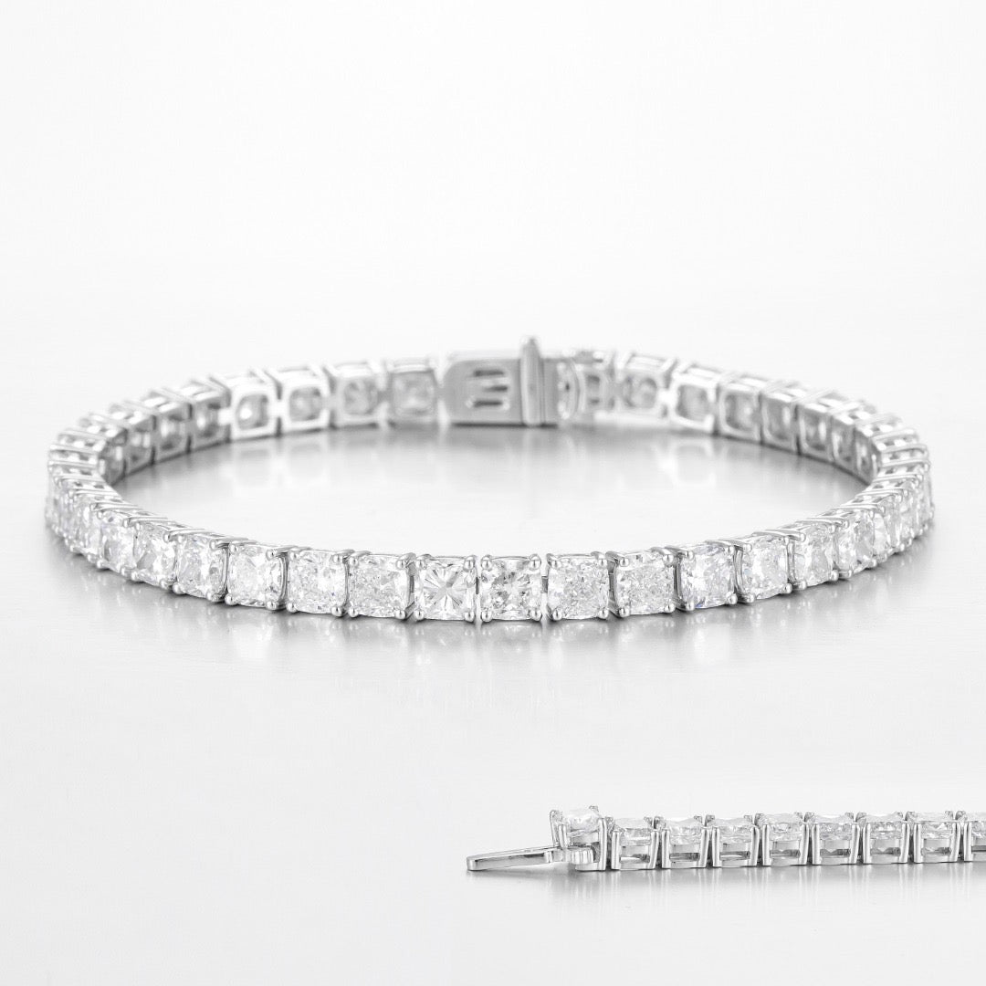 Pt900 Lab Grown Diamond Bracelet