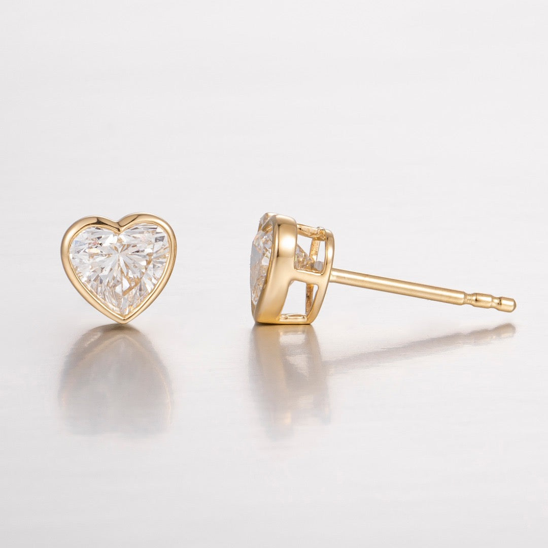 14K Lab Grown Diamond Earrings 0.5CT