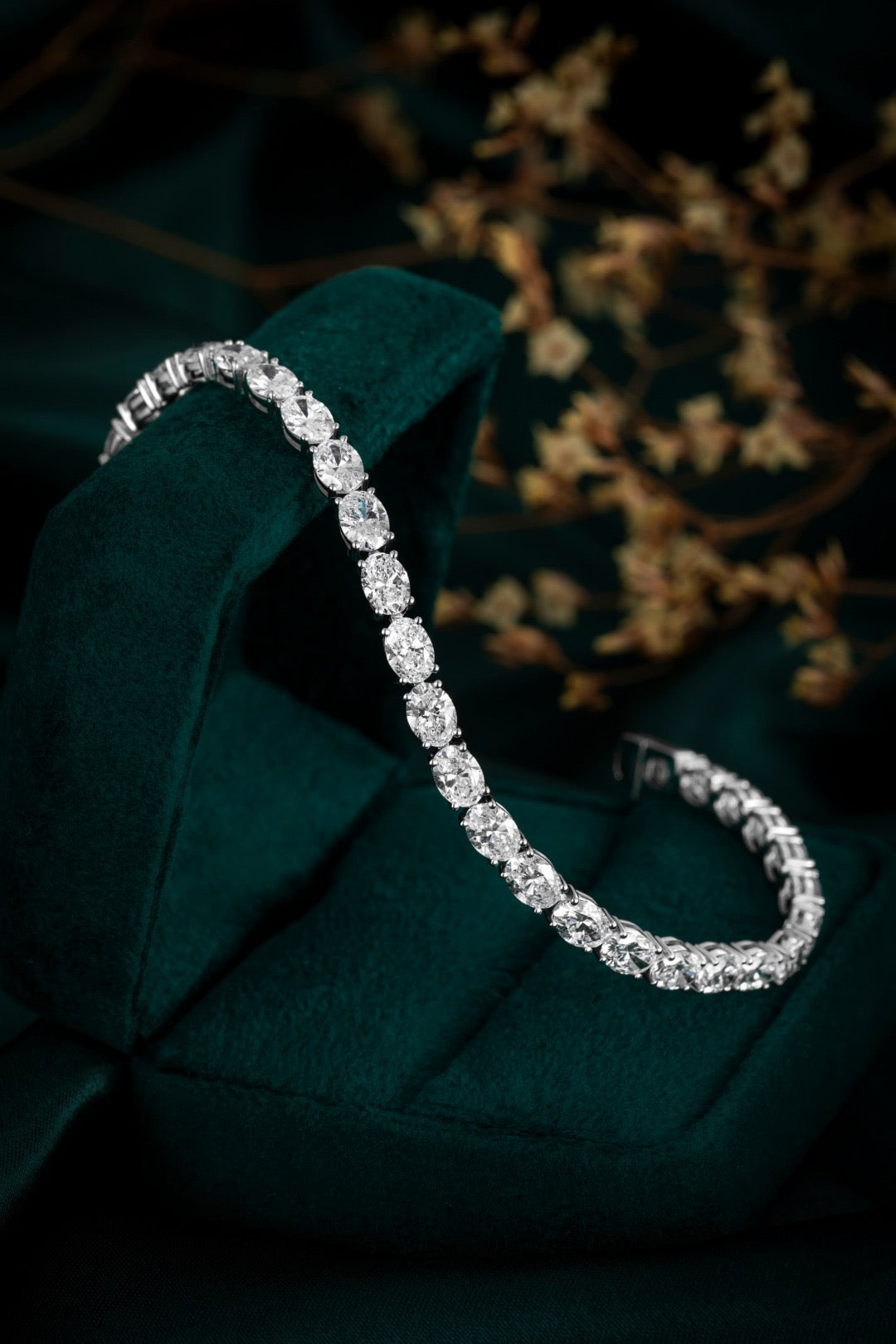 Pt900 Lab Grown Diamond Bracelet