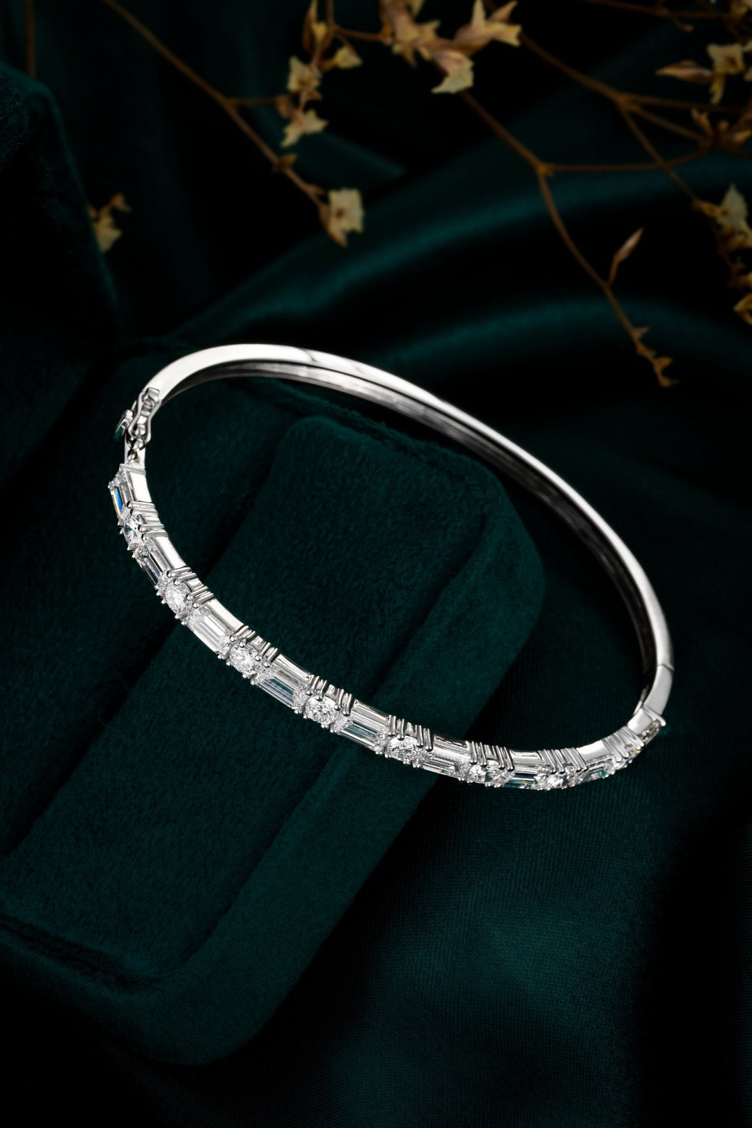 14K Lab Grown Diamond Bracelet 45*55