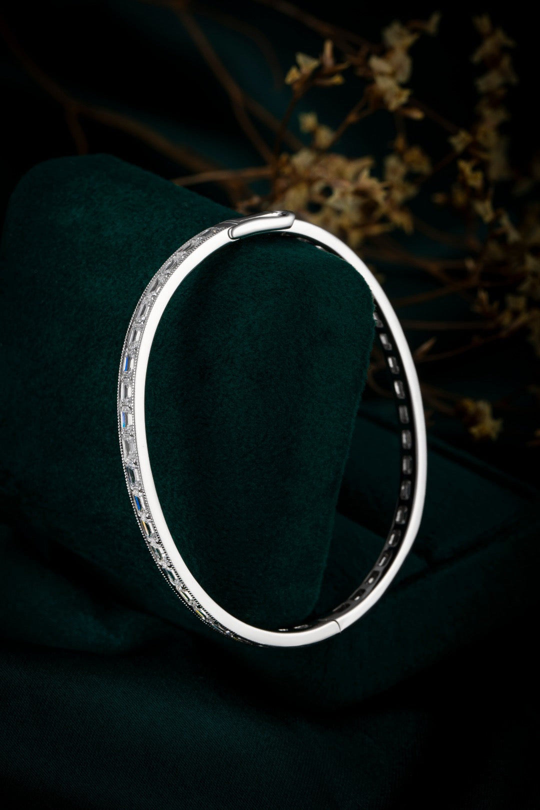 Pt900 Lab Grown Diamond Bracelet