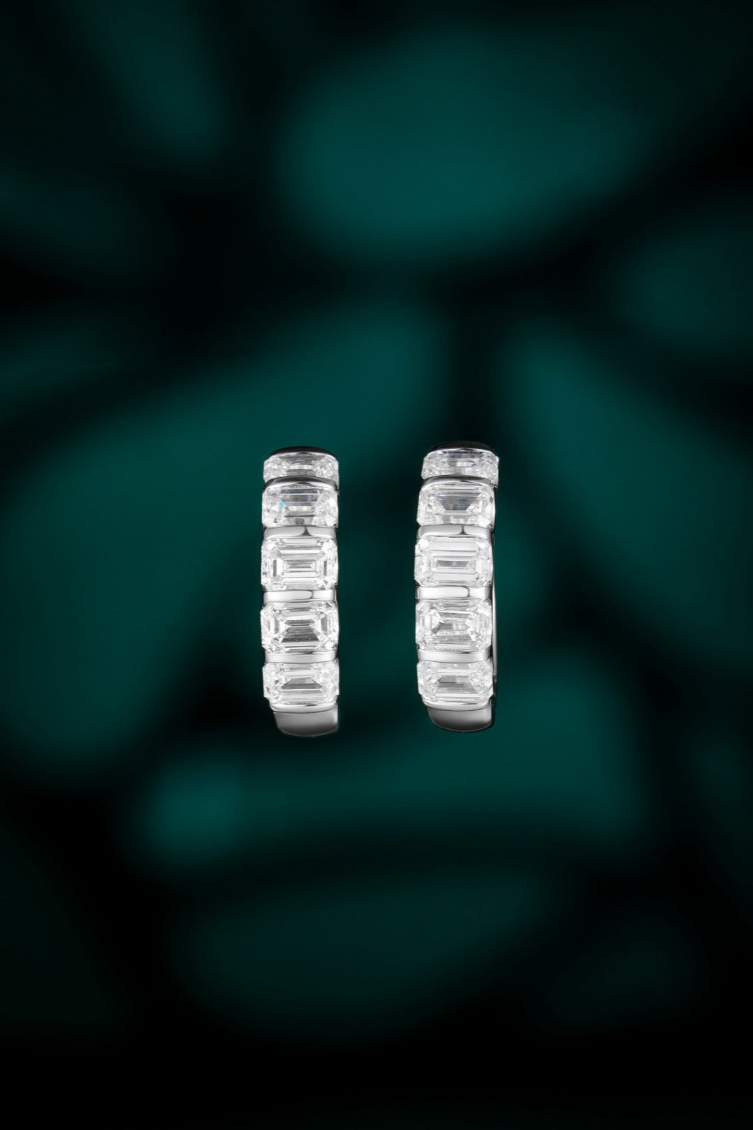 Pt900 Lab Grown Diamond Earrings
