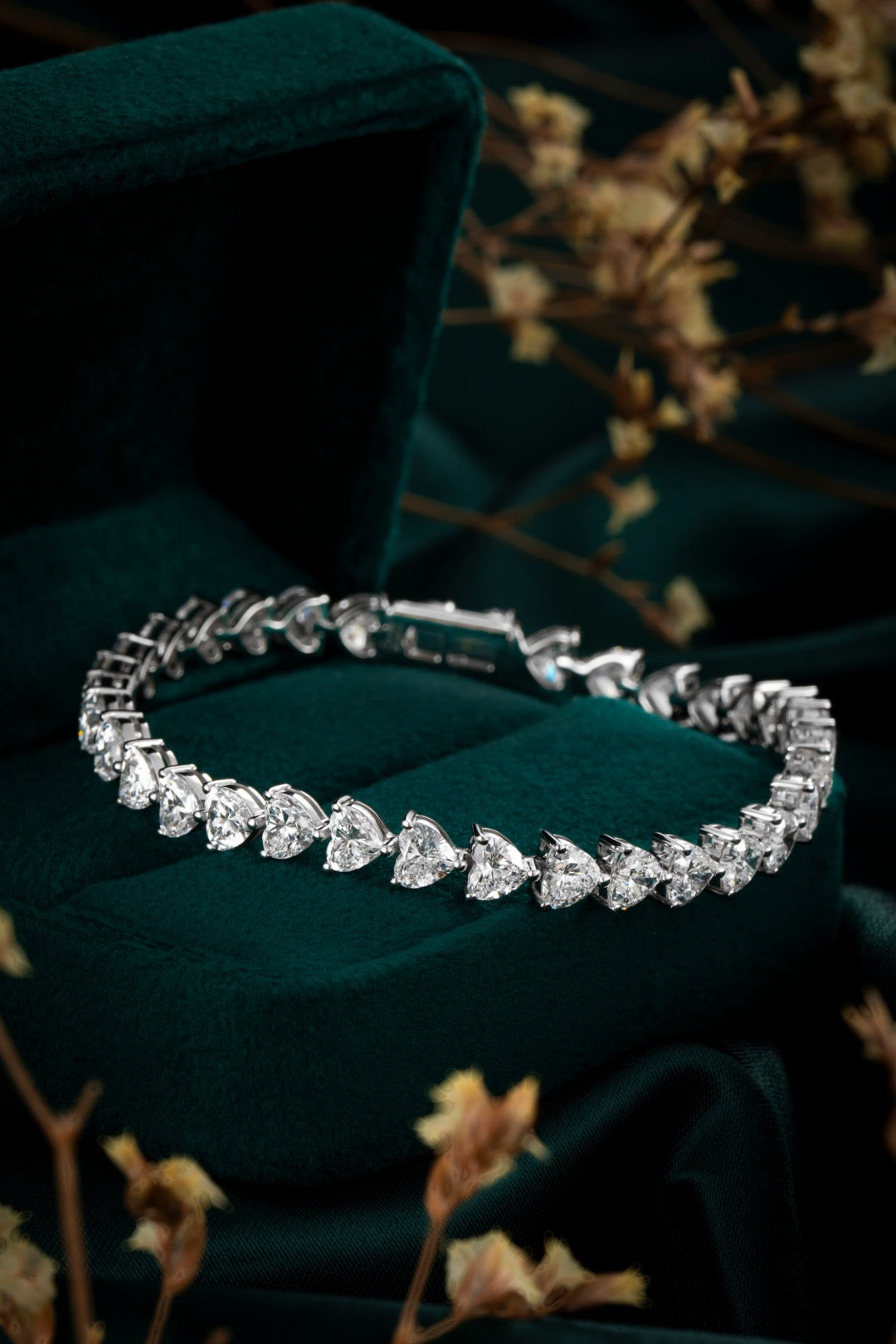 Pt900 Lab Grown Diamond Bracelet