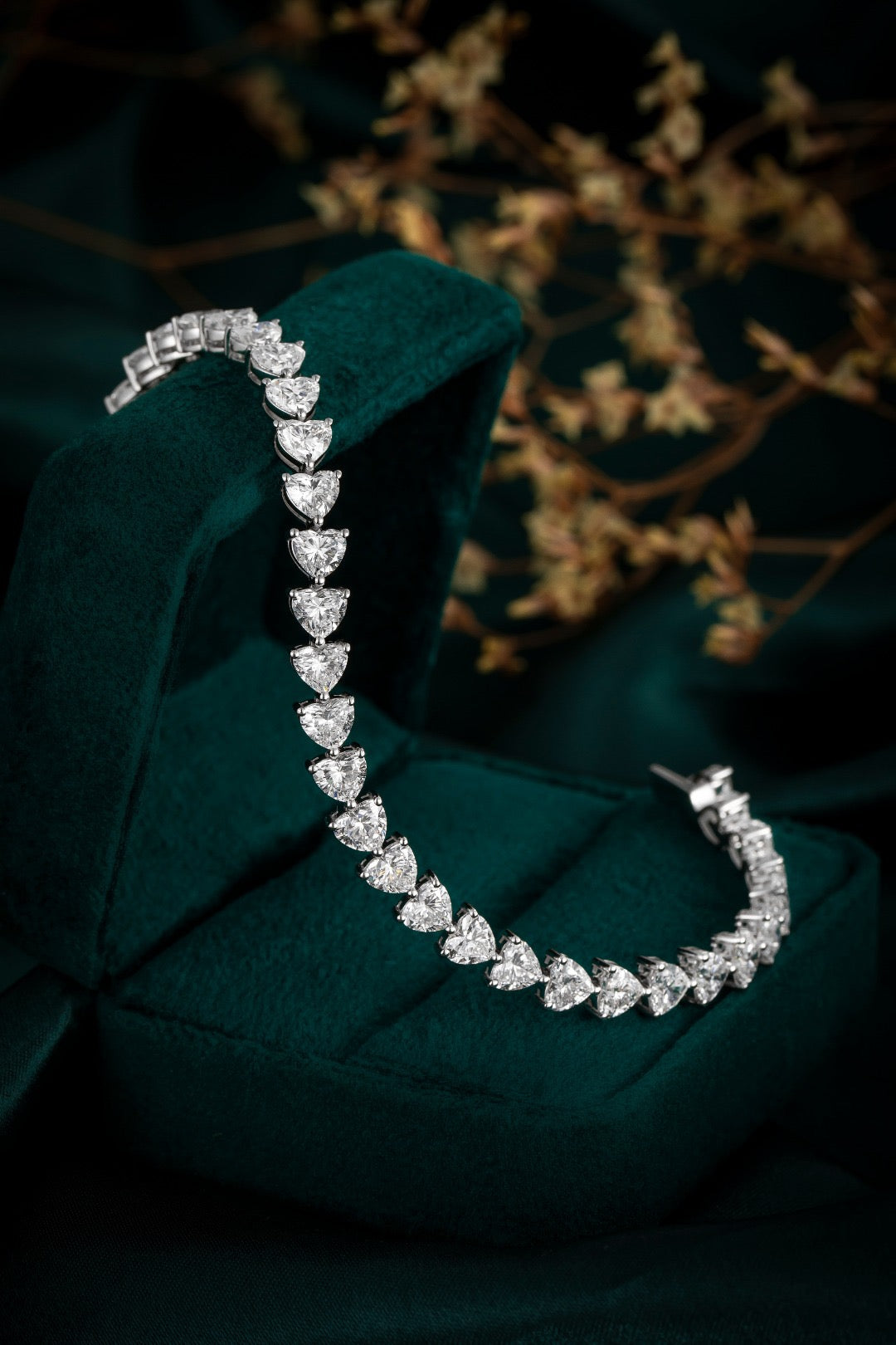 Pt900 Lab Grown Diamond Bracelet