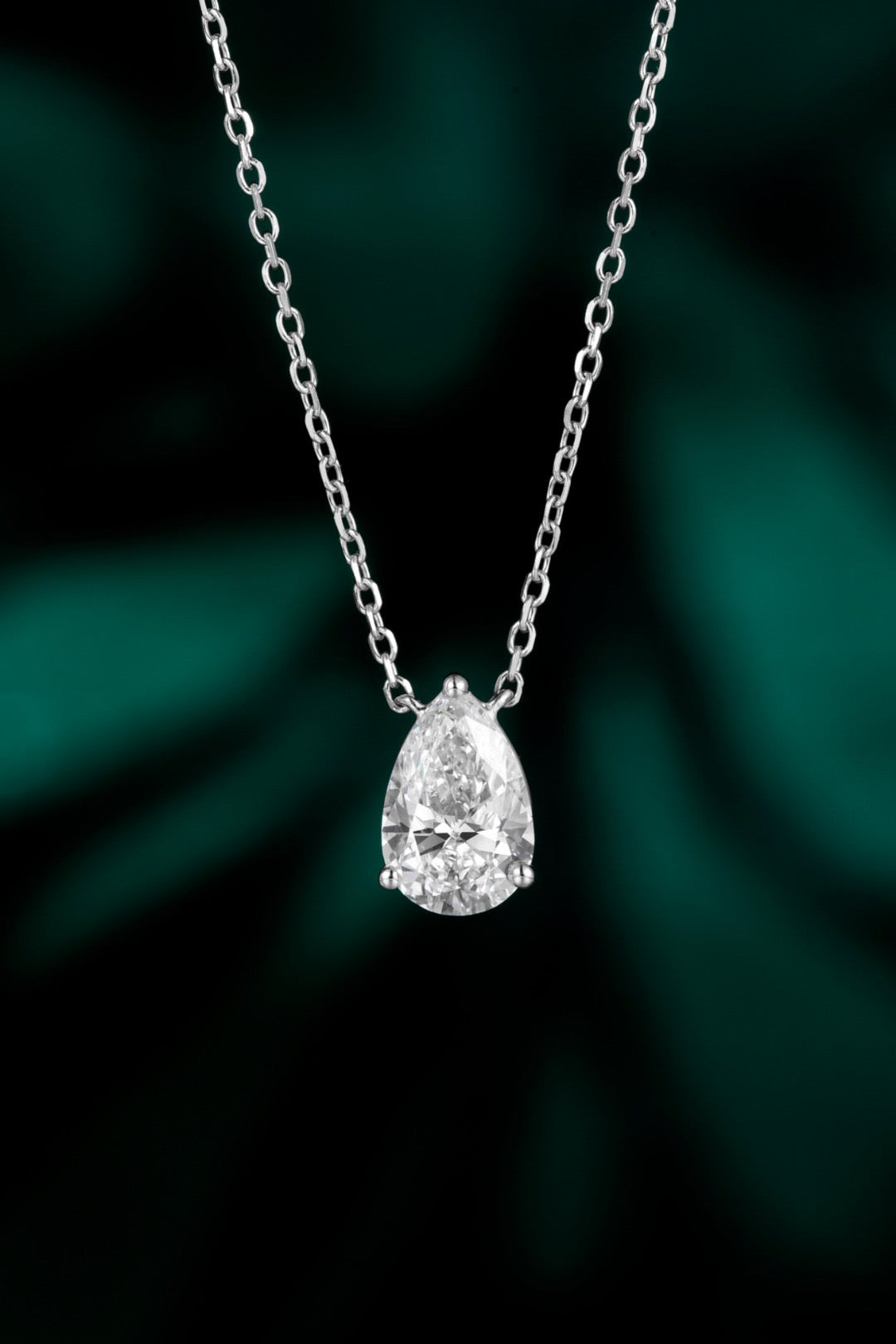 Pt950 Lab Grown Diamond Necklace