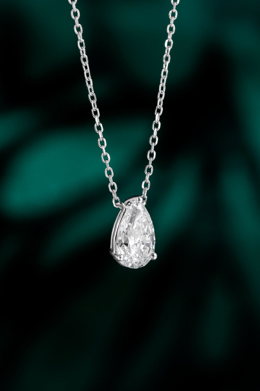 Pt950 Lab Grown Diamond Necklace