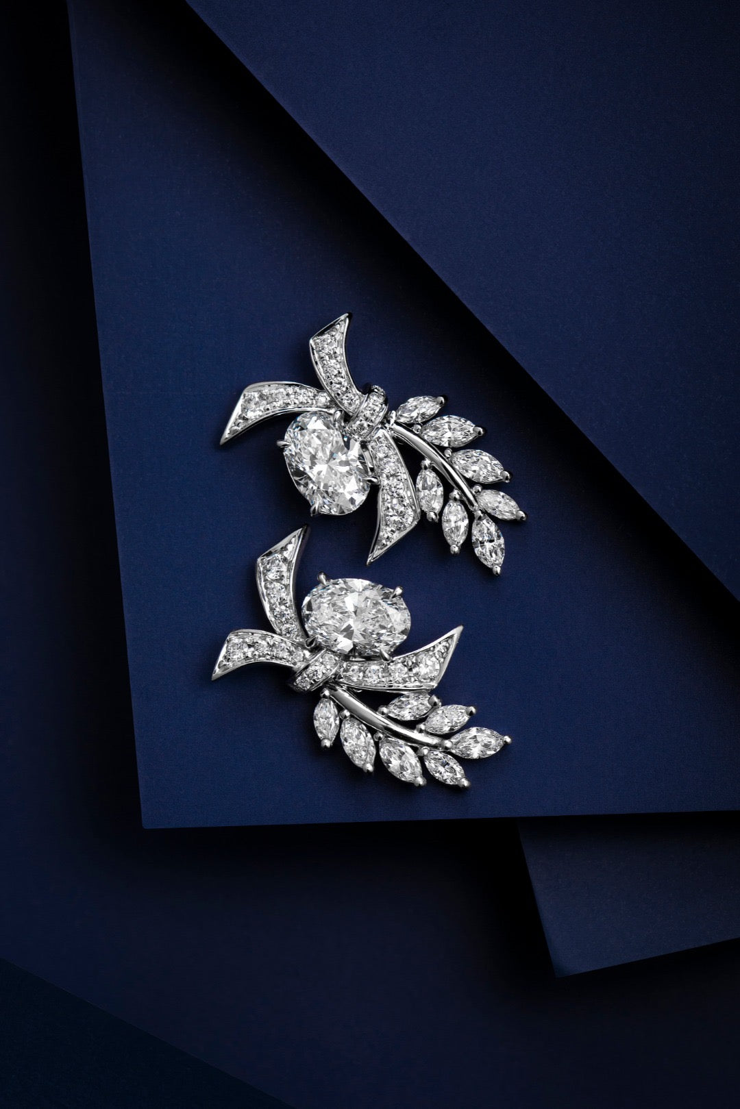 Pt900 Lab Grown Diamond Earrings