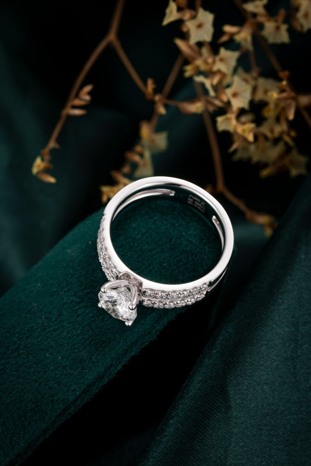 Burton Jewelry - Pt900 Lab Grown Diamond Ring