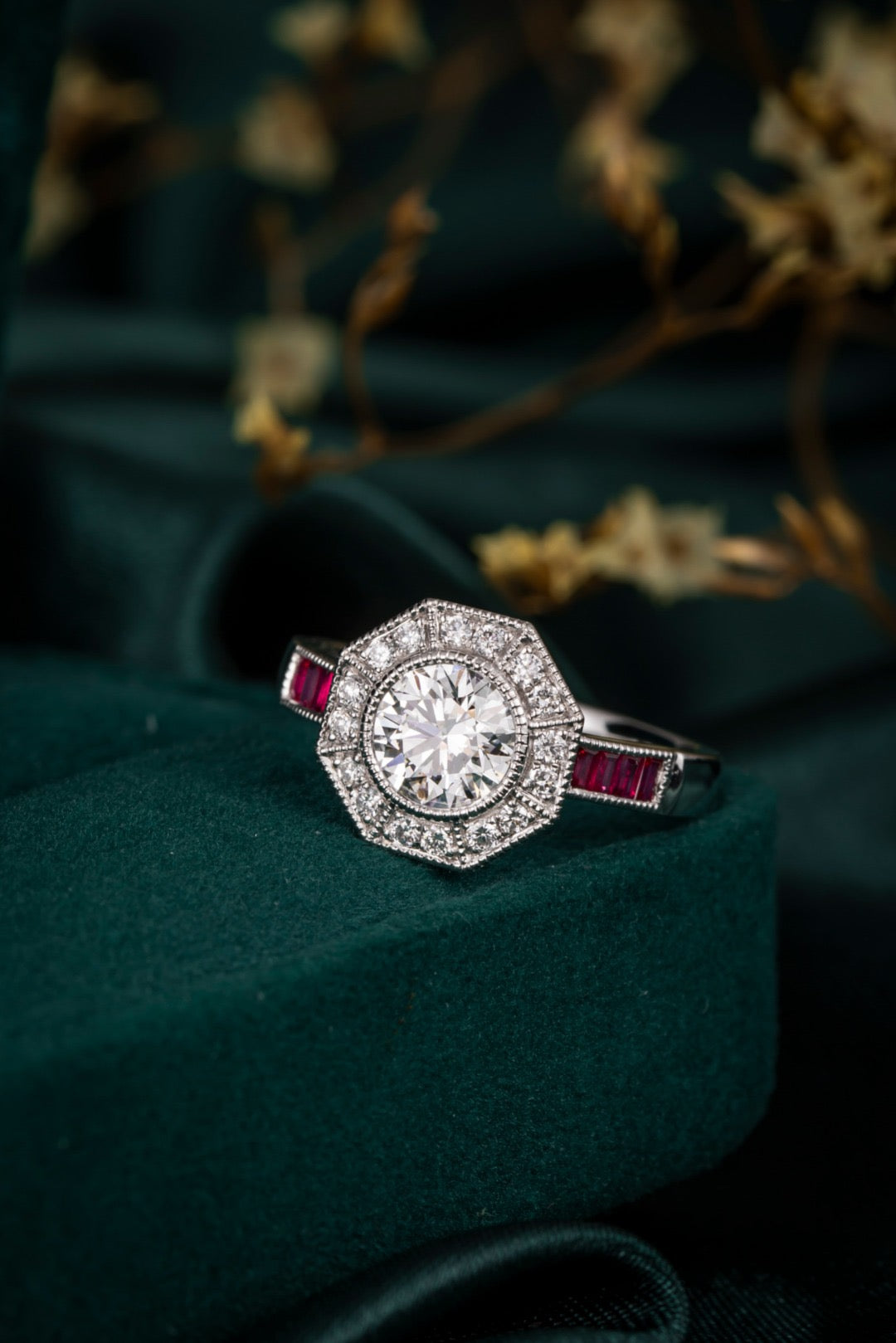 Burton Jewelry - Pt900 Lab Grown Diamond Ring