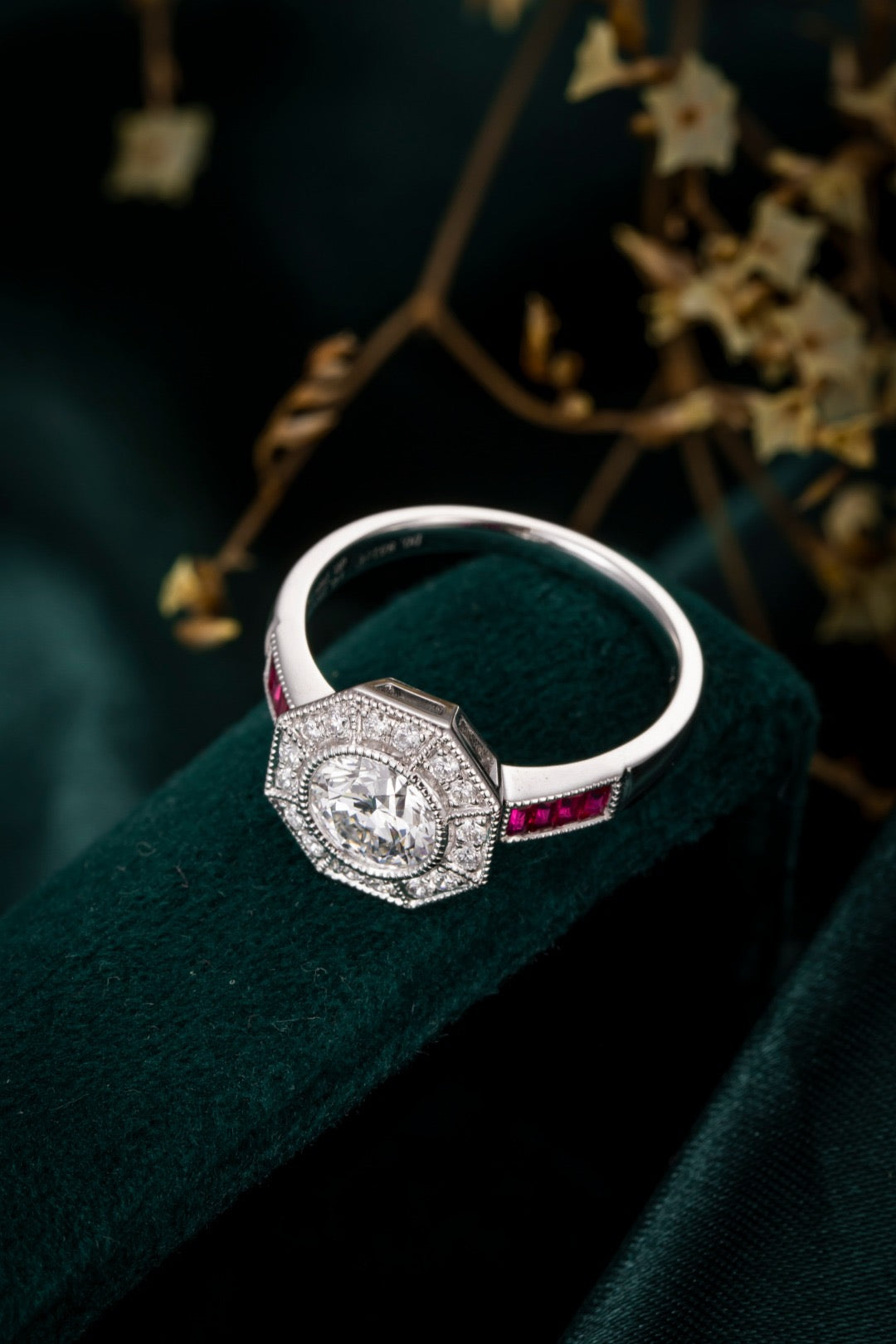 Burton Jewelry - Pt900 Lab Grown Diamond Ring